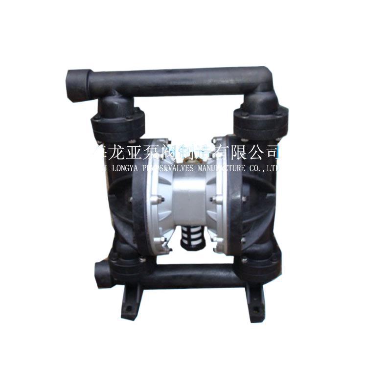 QBY-25型316L不锈钢双相钢气动隔膜泵+氯丁隔膜片