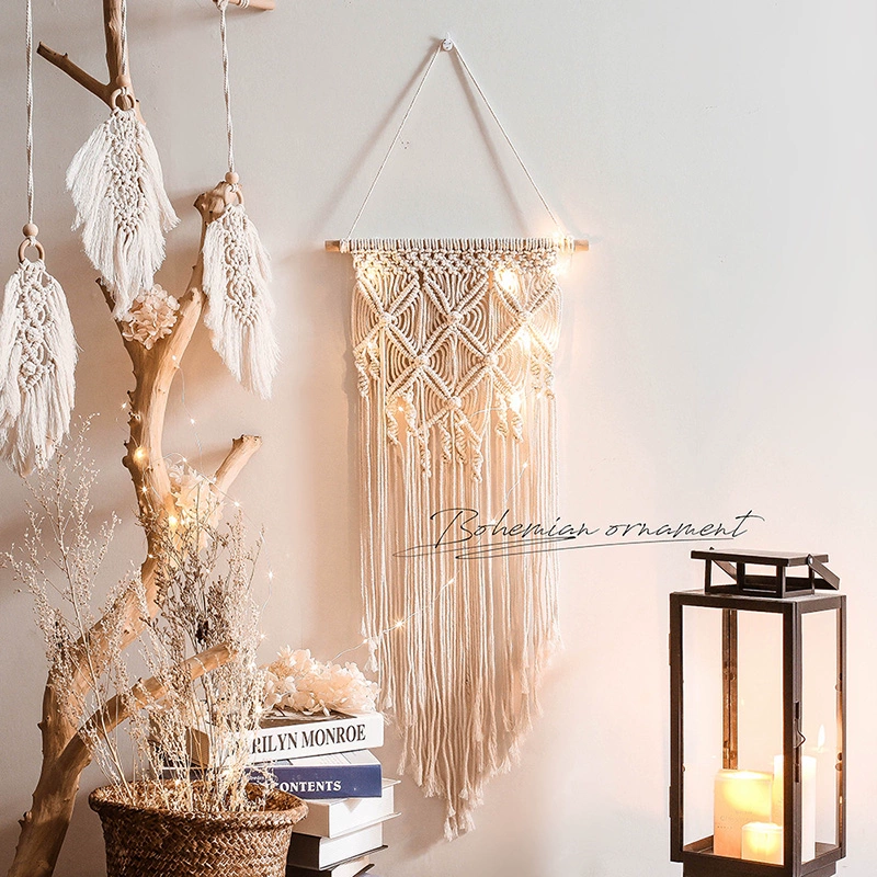 Скандинавский инс стиль гобелен диван спальная комната фоновая стена украшение электрический шкаф подвесные украшения бохо ручной работы настенный элемент