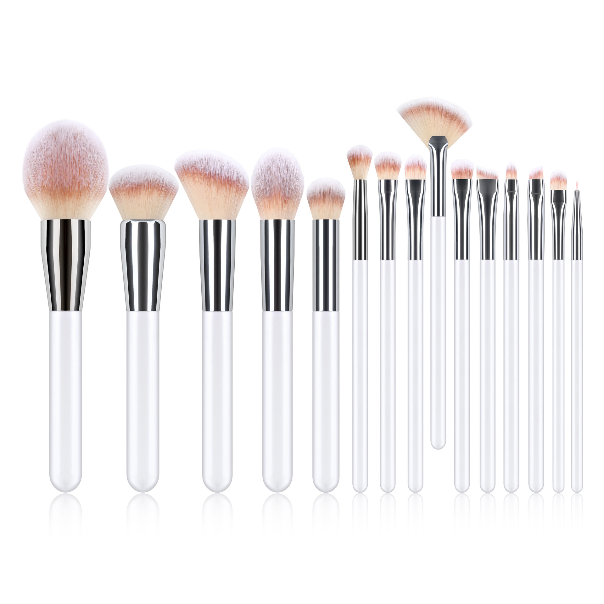 Zonia 20 piezas/15 piezas/30 piezas/42 piezas/24 piezas juego de pinceles de maquillaje cepillo de polvo suelto de pelo de animal venta directa transfronteriza