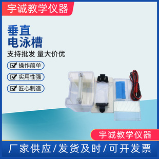 Vertical Electrophoresis Tank Physics Experiment Equipment Teaching Instrument Demonstration Model High School Physics Equipment