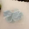 6063 Beaded burning edge flower scratching - blue