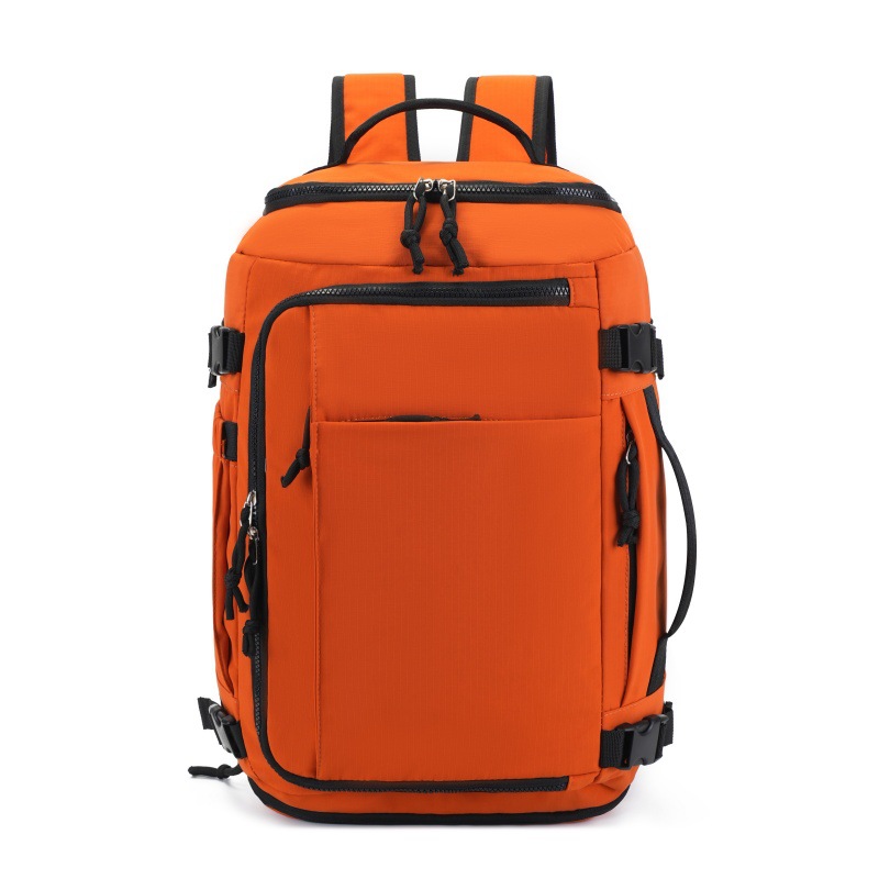 Mochila de viaje nueva transfronteriza de gran capacidad mochila de almacenamiento portátil para mujer bolso de computadora multifuncional para hombre de viaje de negocios ligero