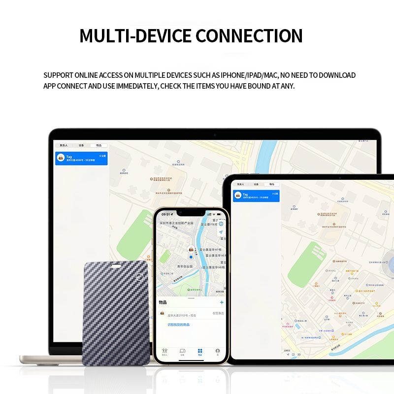 Card-style tracker global positioning one-click find|undefined
