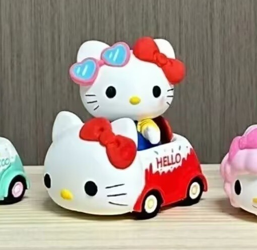 KT 고양이 17cm 석고인형 라텍스몰드 운전