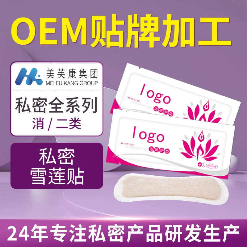 Пластырь с экстрактом снежного лотоса для интимной гигиены, от производителя, травяной пластырь для женского здоровья, OEM-производство