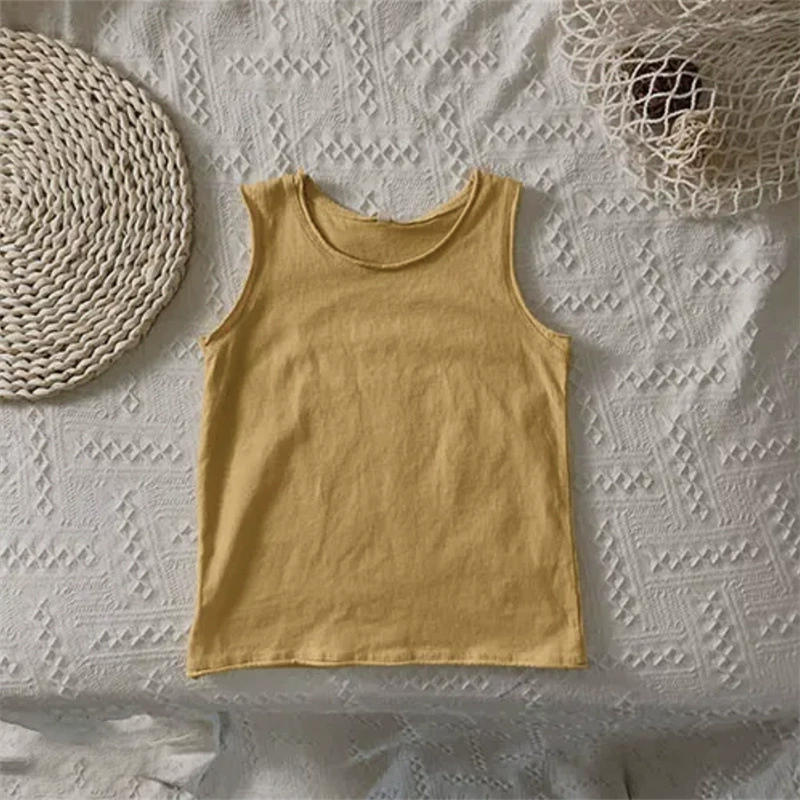 Children's summer cartoon thin vest for boys, wholesale