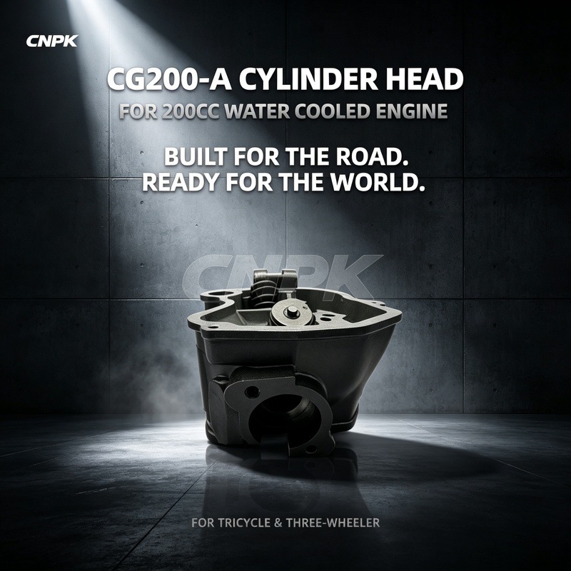 Motorcycle CG200-A water-cooled cylinder head, engine cylinder head parts, cross-border export supply
