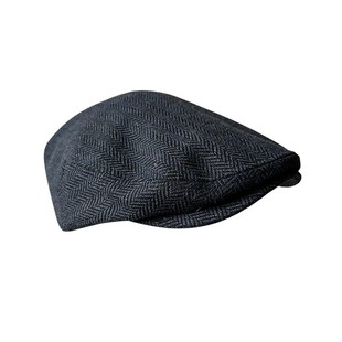 New High-End Duckbill Cap for Men, Retro Forward Cap, Spring and Autumn Beret for Women, Casual and Stylish Flat-Top Cap, Republic of China Cap