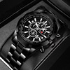 Men's watch, steel belt, sports calendar, waterproof quartz watches, 2023 collection, wholesale