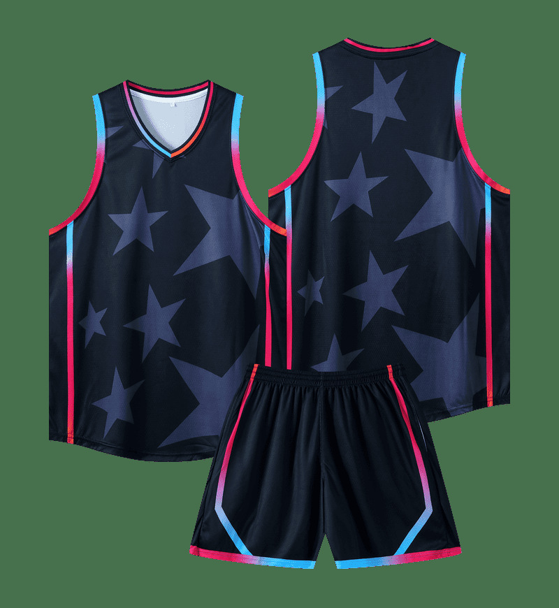 Hombres y niñas de baloncesto juego de verano rápido secado transpirable camiseta de entrenamiento americano se puede imprimir uniformes personalizados