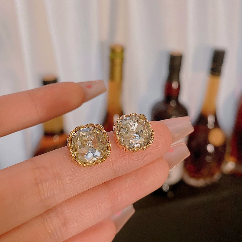 Серьги (ретро) жемчужная вставка, 925 серебро, ретро маленький винтажный стиль