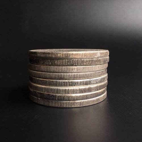 Collectible Antique Silver Coin Craftwork, Memorial Coin Replicas, Imitating Ancient Coins, Silver Yuan, Collection, Imitation Ancient White Copper Guangxu Yuanbao, Manufactured in Fengtian Province