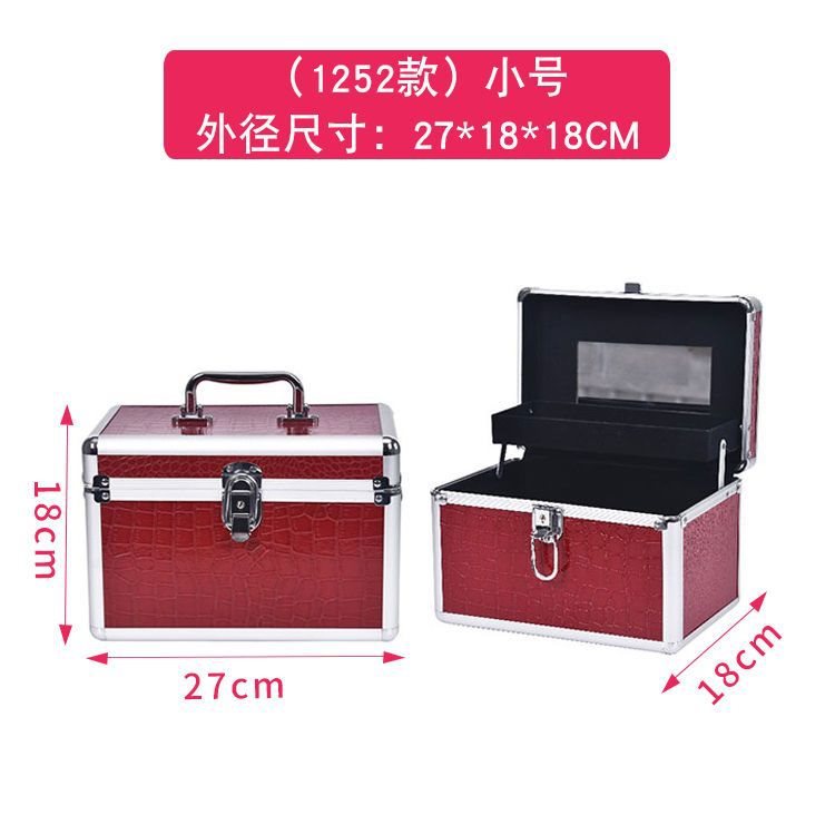 &1252-Big red crocodile pattern****