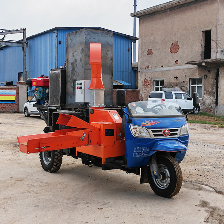 饲草打包装袋一体机三缸套袋打包机粉碎秸秆青储打包机