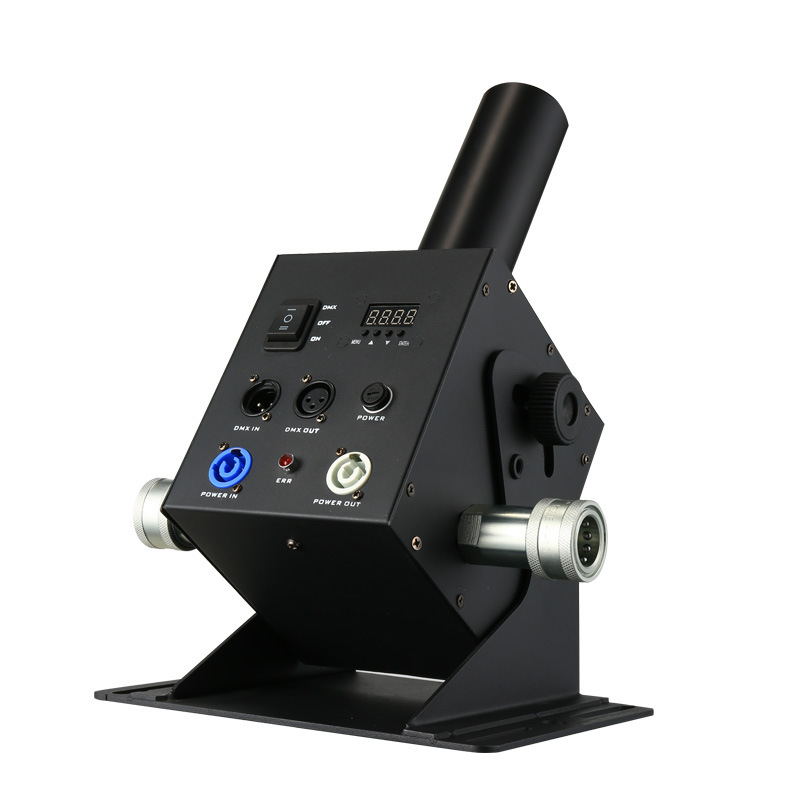 12 LED dióxido de carbono máquina de columna de bar atmósfera de discoteca rociador de humo de color KTV espectáculo máquina de niebla de hielo seco