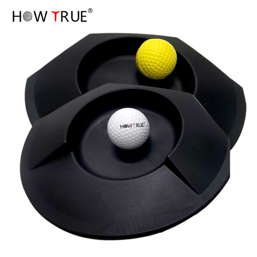 Source manufacturer golf putting disc, plastic indoor target green hole cup, golf putting practice disc