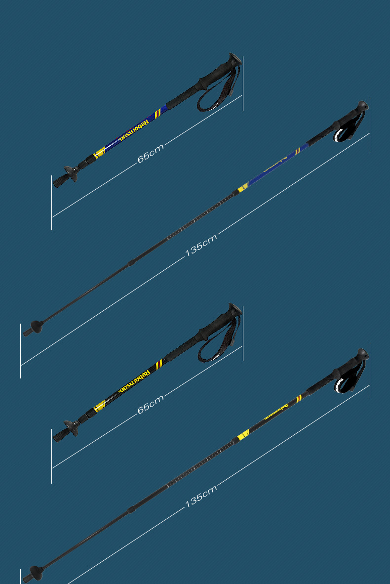 Ultralight Hiking Pole For Trekking And Outdoor Climbing Cane_voghion.com