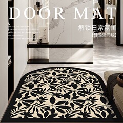 フランス式入戸マットは珪藻泥吸水耐摩耗性玄関マットを厚くして、贅沢な高級無洗濯マットは裁断できる