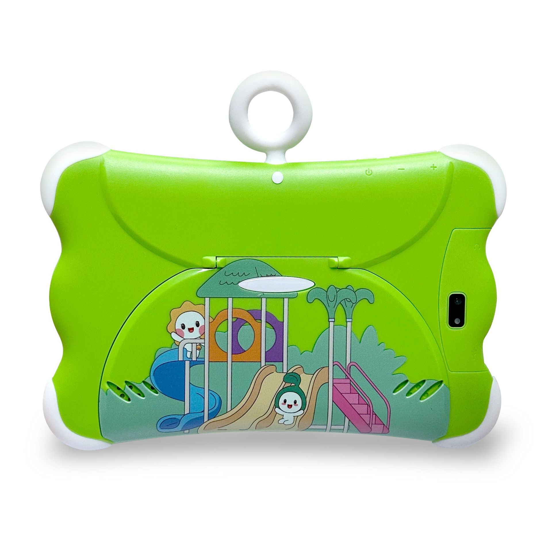 Tablet per bambini da 7 pollici con doppia SIM e WiFi, processore quad-core, supporto 5G, custodia protettiva in silicone - Leggero e portatile per imparare e giocare_voghion.com