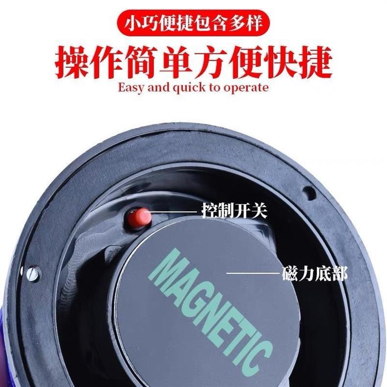 Solar Roof Strong Magnetic Flash Light Strobe Light Engineering Vehicle Roadblock Strobe Light Solar Night Parking Flash