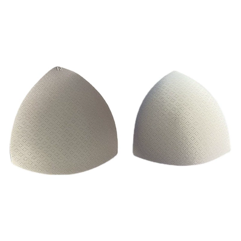 Высококачественная ткань с восемью отверстиями, имитация латекса, треугольник, 12 в наличии, замена пижамы, Бюстгальтер для кормления, губка, вставка для груди