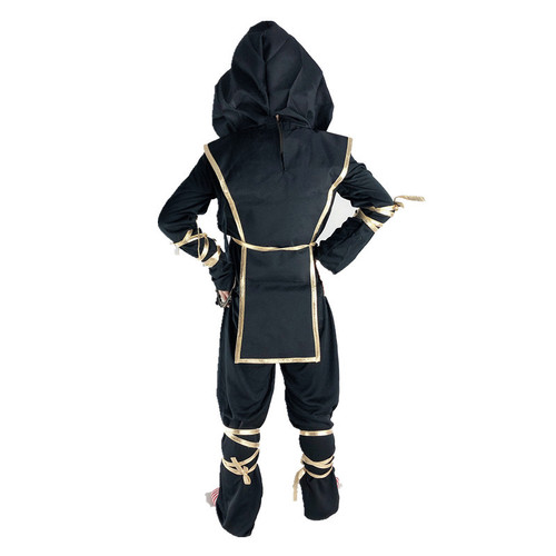 Children's Ninja Costume Performance Costume Set for Boys and Girls Halloween Fashion Show Activity Primary School Kindergarten