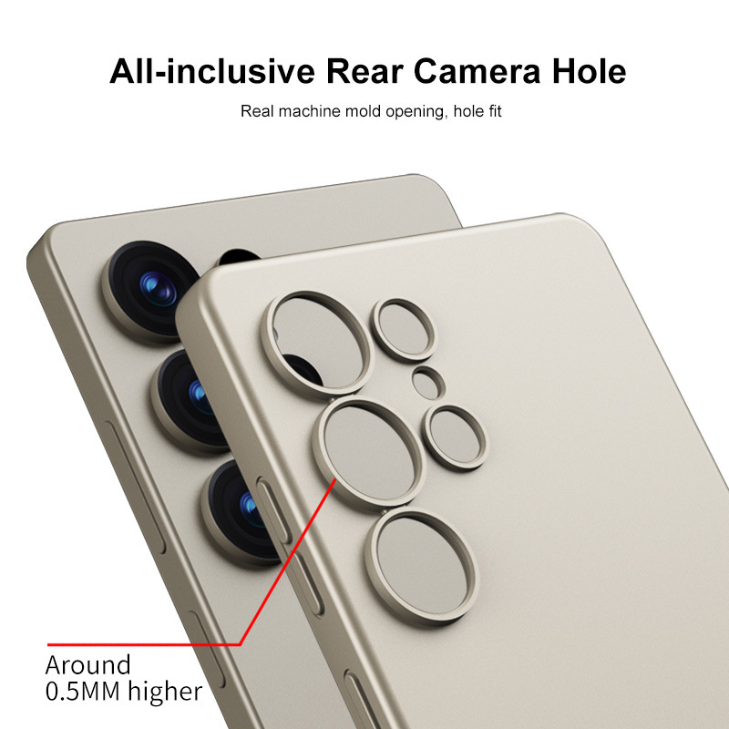 Suitable For Samsung S25/S25ultra Phone Case, Ultra-thin Soft Shell With Skin-like Feel, S25plus Full-cover Anti-drop_voghion.com