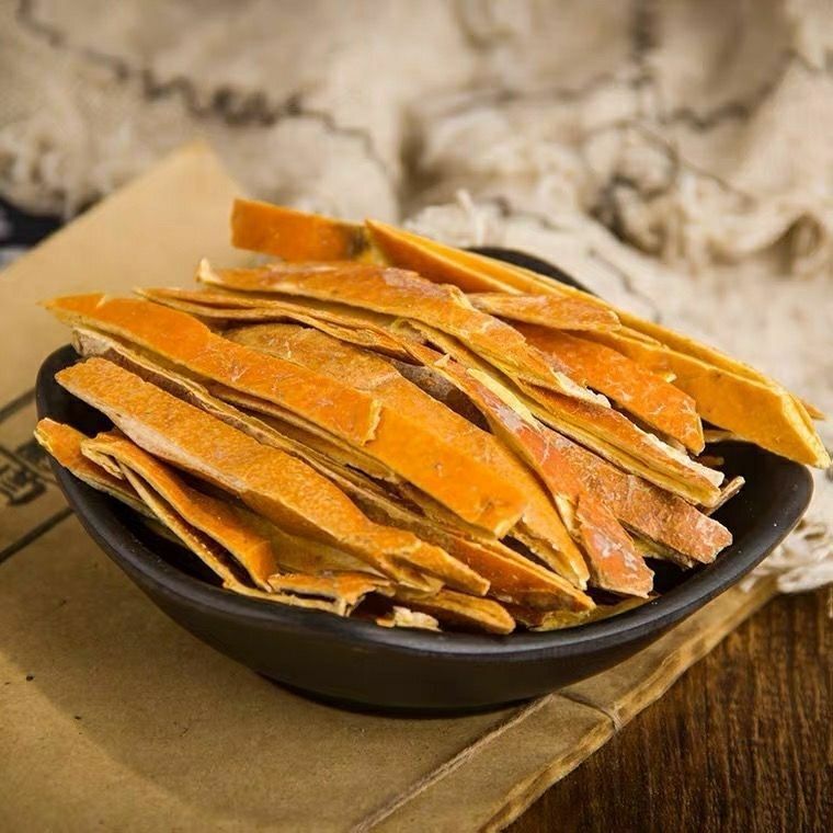 Trichosanthes Peel Gua Lou Pi 500g Dried TCM Herb Slices for Decoction key features