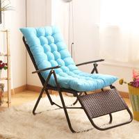 Cojín de sillón reclinable cepillado de otoño e invierno al por mayor de fábrica, cojín de silla de doble cara engrosado, cojín de silla oscilante disponible para el almuerzo