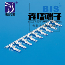厂家批发DJ610B-2.8X0.5(2.8短插片-横连）连接器端子连绕端子