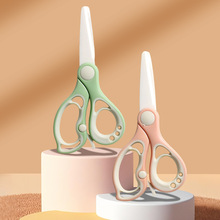 辅食剪刀套装陶瓷食物剪刀可剪肉便携儿童工具辅食工具工厂直销