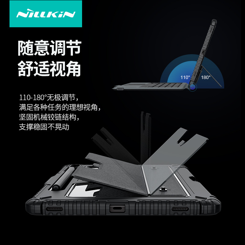 Nillkin aplicable a Samsung S8/S8 + 5g/S7 +/S7FE lente cubierta anti-deslizante Peeping gafas Hummer cubierta del teclado