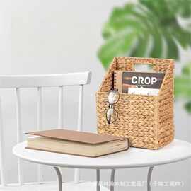 可手提储物筐家用玩具零食整理筐客厅杂物收纳筐壁挂式装饰花篮
