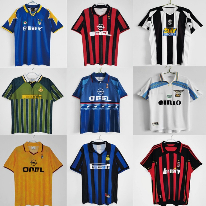 Serie A All-League AC Inter Retro Jerseys Lazio Retro Football Jerseys Undertake