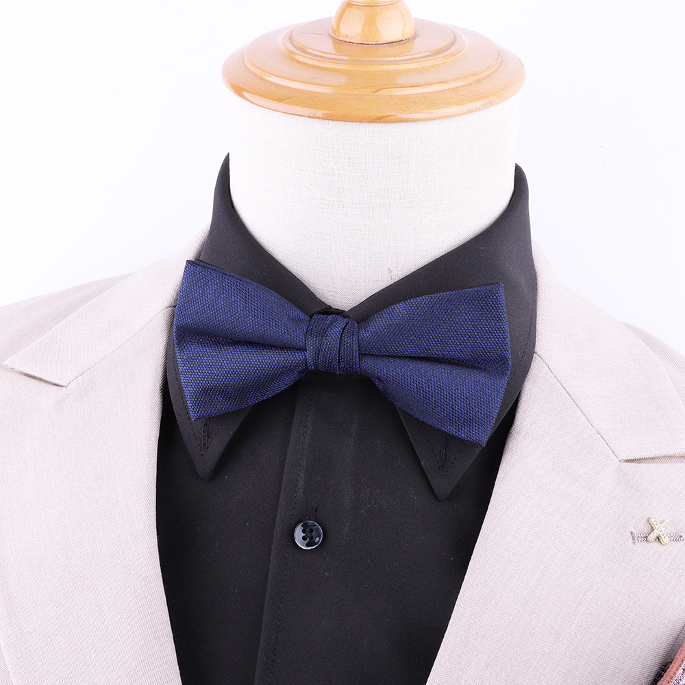 Nuovi accessori per papillon casual da uomo, da sposo, da cerimonia, da sera, in tinta unita_voghion.com