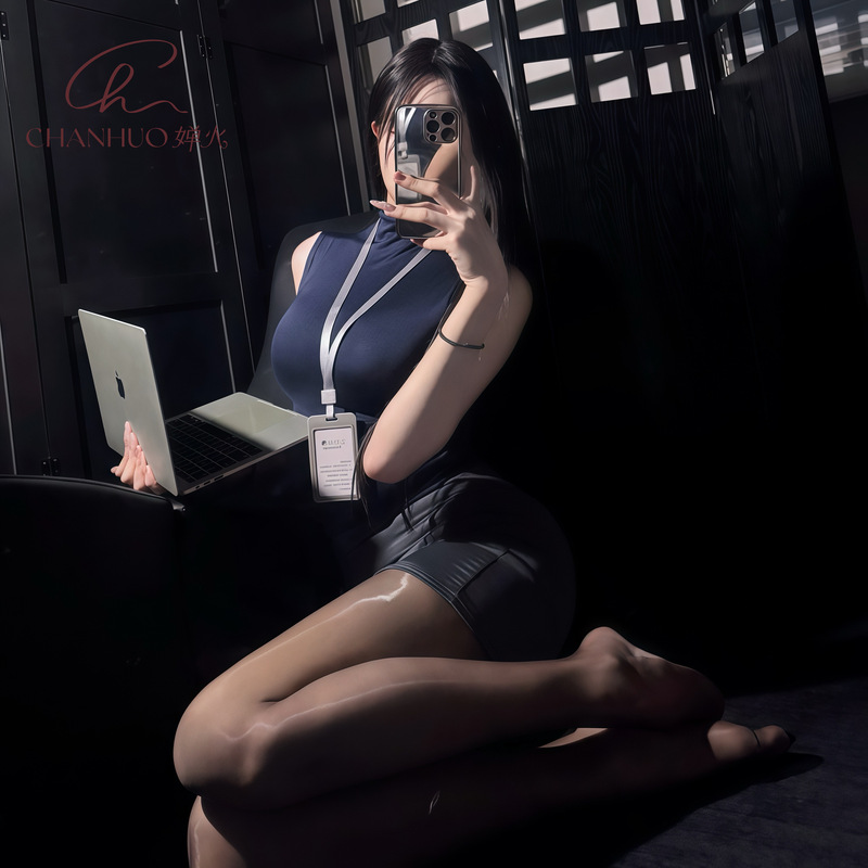 Chanhuo Sexy Lingerie Sexy Lady High-Waisted Slim Female Secretary Uniform Suit Pure Desire Slim Hip Skirt 9488 Chanhuo Sexy Lingerie Sexy Lady High-Waisted Slim Female Secretary Uniform Suit Pure Desire Slim Hip Skirt 9488