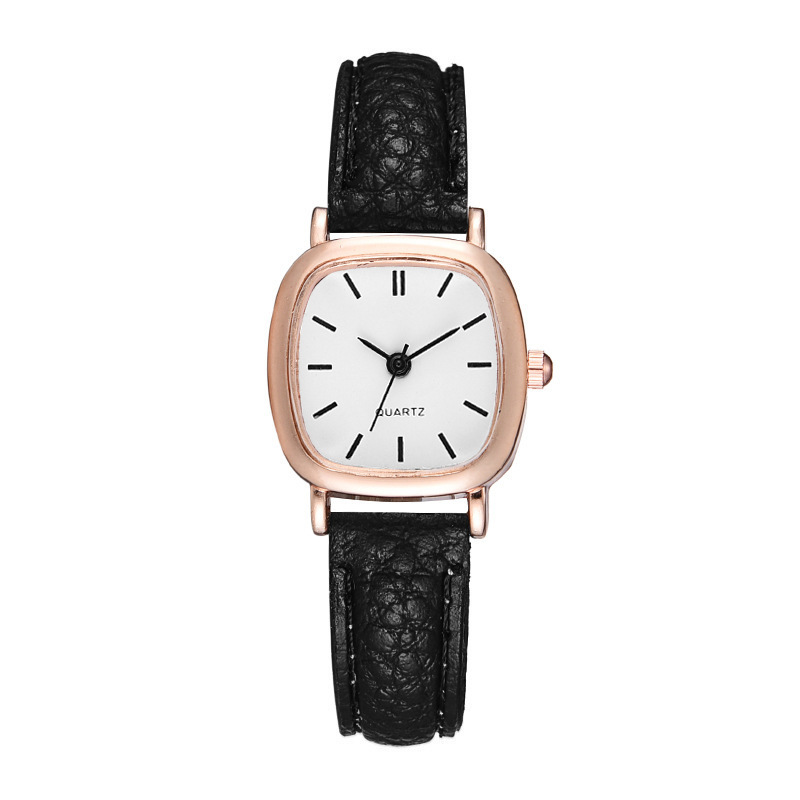 Nuevo reloj cuadrado fabricante simple personalidad retro estudiante de las mujeres Correa cuarzo reloj femenino en stock