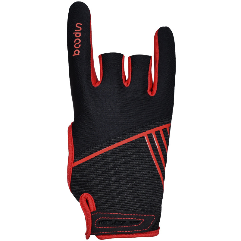 Guantes de bolos Burton, guantes sin dedos para curling, entrenamiento de bolos y competición, guantes protectores antideslizantes