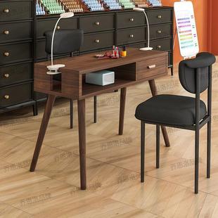 Nail Table Retro Single and Double Manicure Work Table Nail Salon Table and Chairs Economical Manicure Table Nail Table