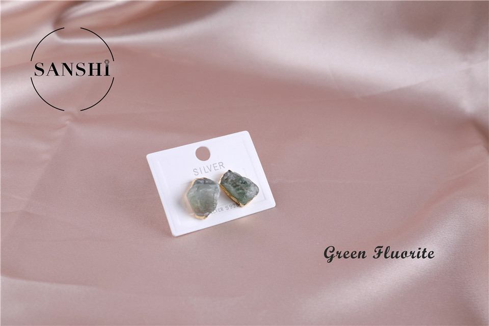 9g Weight 301 Stainless Steel Ear Needle Material Ear Studs Classification 1 Pair Quantity Holiday, Banquet Occasion Crystal Material Geometric Pattern Unisex Gender Plating Design Casual, Elegant, Lady Style 1 Pair Casual Elegant Lady Geometric Plating Crystal Ear Studs 5