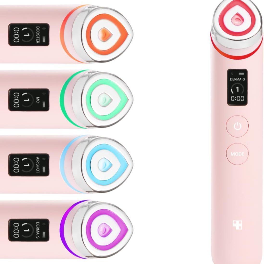 Transfronterizos para instrumentos de belleza, masajeador facial doméstico, masajeador facial doméstico de siete colores, masajeador facial doméstico image 2