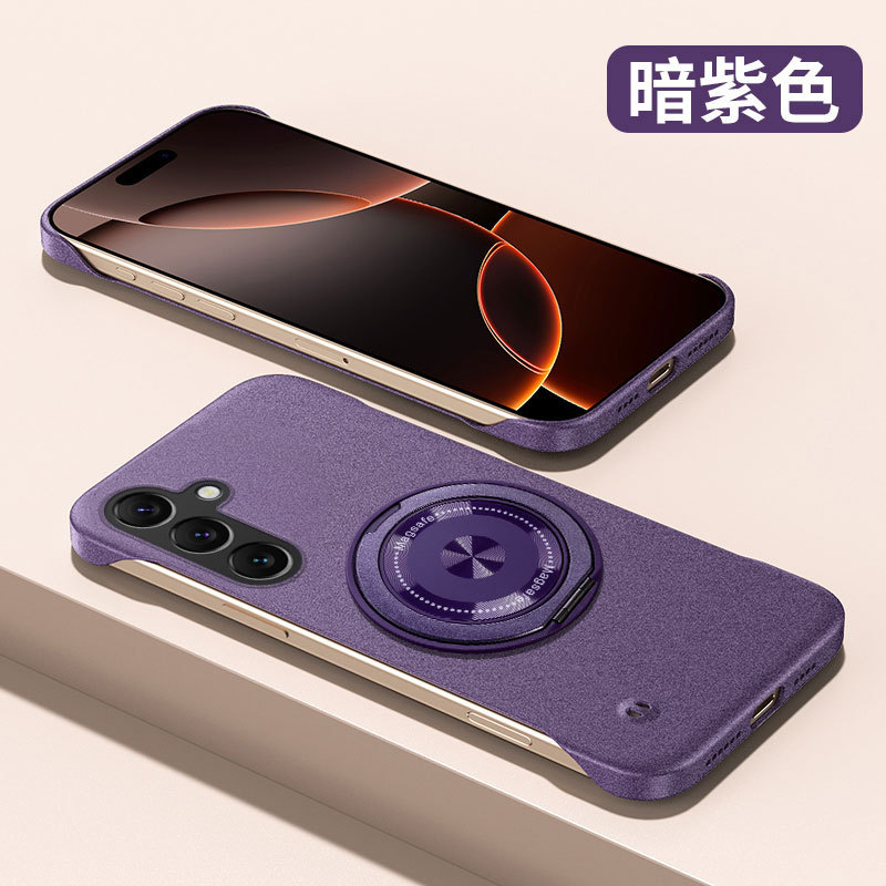 Suitable for Samsung Note20Ultra Mobile Phone Case Magnetic Rotating Stand S25 Ultra-Thin New Model for Men and Women, Simple and High-End Suitable for Samsung Note20Ultra Mobile Phone Case Magnetic Rotating Stand S25 Ultra-Thin New Model for Men and Women, Simple and High-End