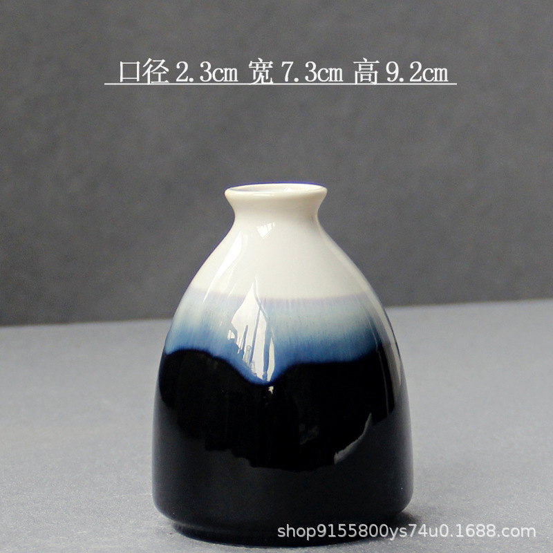 흐름 유약 블랙 03