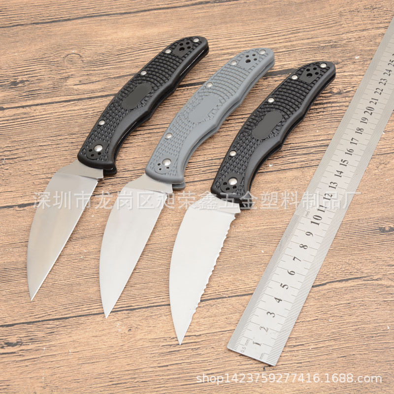 C10折刀户外小刀 户外荒野高硬度防身求生实用多功能