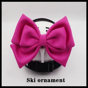 Ski Helmet Detachable Decoration Bow Motorcycle Universal Helmet Accessories