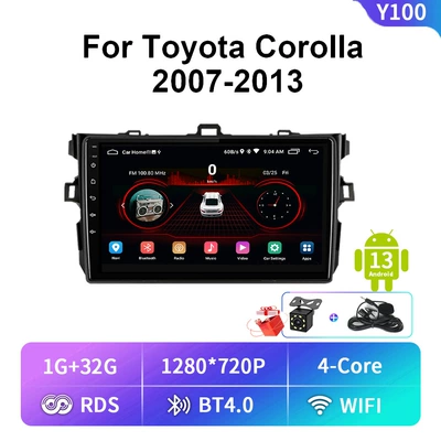 Android Navigation Is Suitable for 07-11 Toyota Corolla Navigator Car Mp5 Player All-In-One Gps (DVD Navigation) - wifi-quad-core-132g-9-10inch