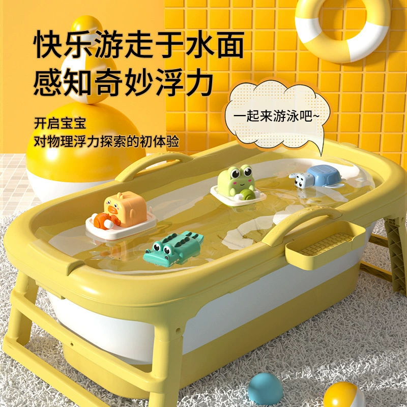 B.Duck, заводная игрушка для игр во воде, лягушонок, оптом