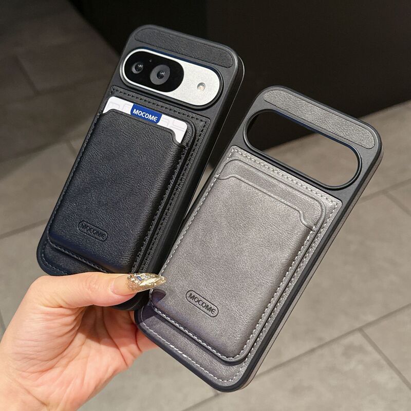Cross-Border Applicable Google Pixel 10Pro XL Magnetic Card Holder Mobile Phone Case Pixel 9A Product Shield M3 Protective Cover