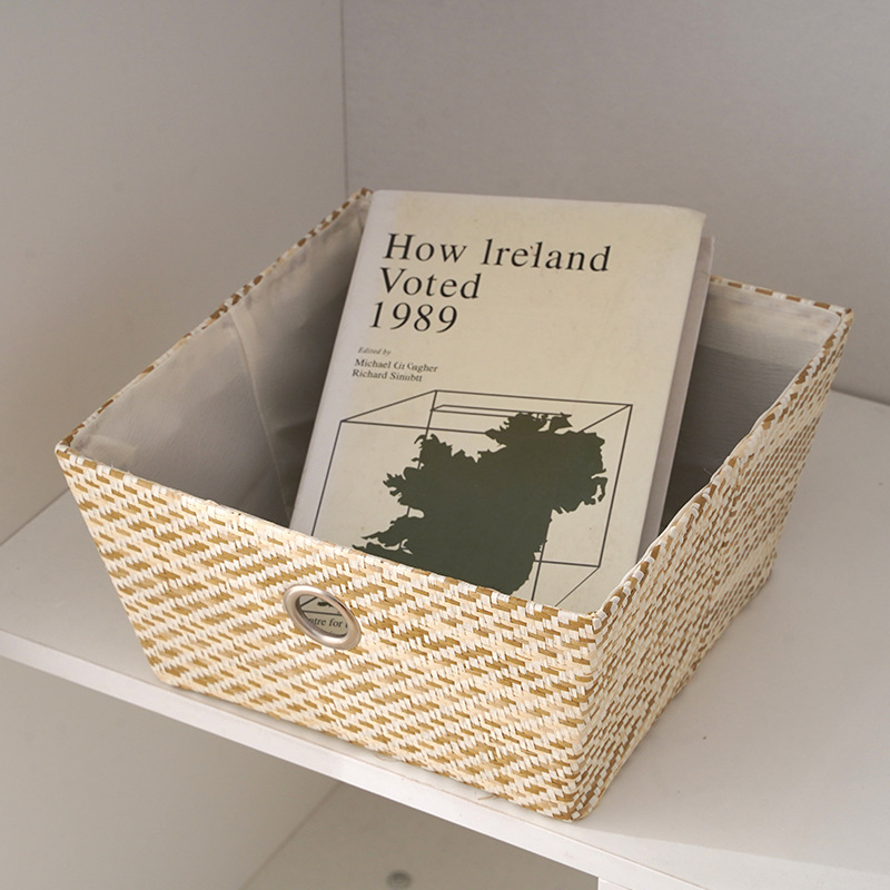 整套杂物收纳筐现代简约风格日用杂物书籍整理箱储物收纳筐