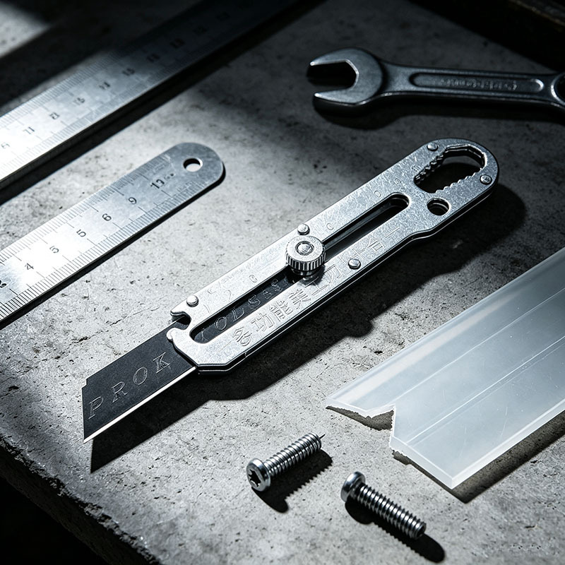 Stainless Steel Utility Knife, Large Wallpaper Knife, Heavy-Duty All-Metal Wallpaper Knife, Handmade Express Knife, Paper Knife Wholesale Stainless Steel Utility Knife, Large Wallpaper Knife, Heavy-Duty All-Metal Wallpaper Knife, Handmade Express Knife, Paper Knife Wholesale